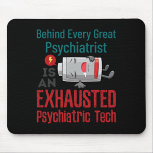 Psychiatrischer Techniker Mental Health Technician Mousepad
