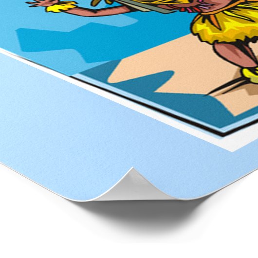 Psychiatrischer Witz Poster (Ecke)