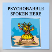 Psychiatrischer Witz Poster (Vorne)