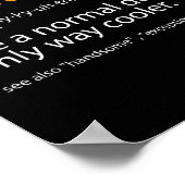 Psychiatrist Definition Psychiatry Doctor Speciali Poster (Ecke)