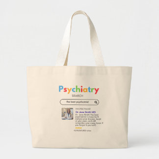 psychiatrist google search internet editable jumbo stoffbeutel