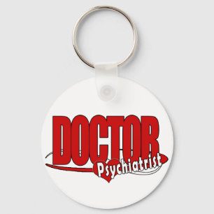 PSYCHIATRIST LOGO BIG RED DOCTOR SCHLÜSSELANHÄNGER