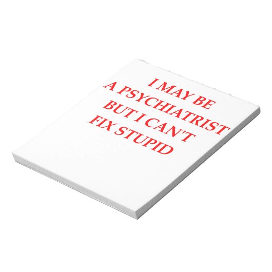 PSYCHIATRIST NOTIZBLOCK (Rotiert)