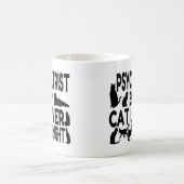 Psychiatristin Cat Lover Kaffeetasse (Mittel)