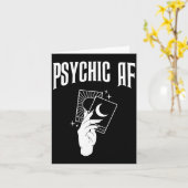 Psychic Af Funny New Age Occult Tarot Clairvoyant Karte (Gelbe Blume)