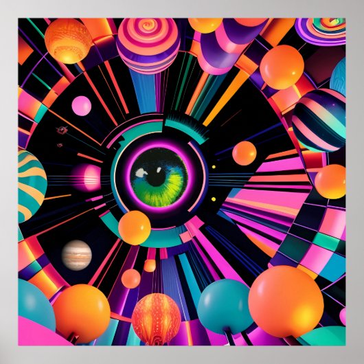 Psychic Candy Station Poster (Vorne)