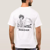 Psychisch-Clicker-T-Shirt T-Shirt (Rückseite)
