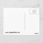 Psychisch Dinosaur Fortune Teller Cartoon Postkarte (Rückseite)