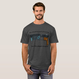Psychisch-Durchlauf Herrscher mit Spaß-Text! T-Shirt