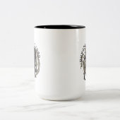 Psychisch-Kreuz Tasse (Mittel)