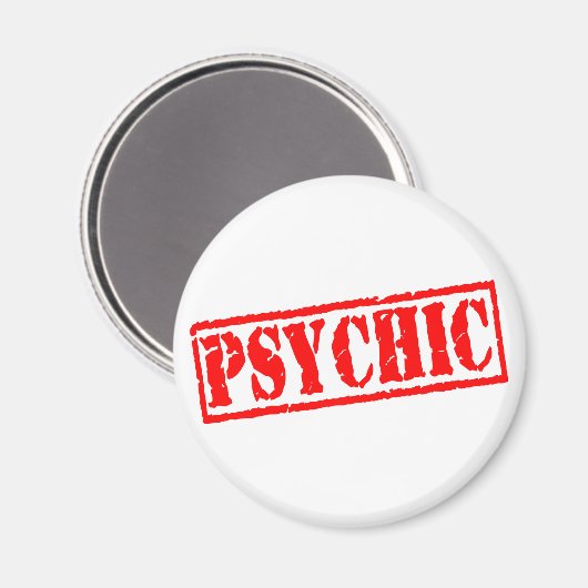 Psychisch Magnet (Vorderseite/Rückseite)