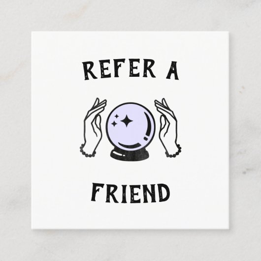 Psychisch-Medium-Kundenkarte Empfehlungskarte (Vorderseite)