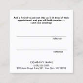 Psychisch-Medium-Kundenkarte Empfehlungskarte (Rückseite)