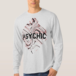 "Psychisch" über Abstraktes Kunstdesign in Pink Bl T-Shirt