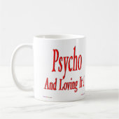 Psychisch und es liebend! Tasse (Links)