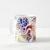 Psychisch vs. Geist Kaffeetasse (Vorderseite Links)