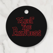 Psychische Augen Geschenkanhänger (Rückseite)