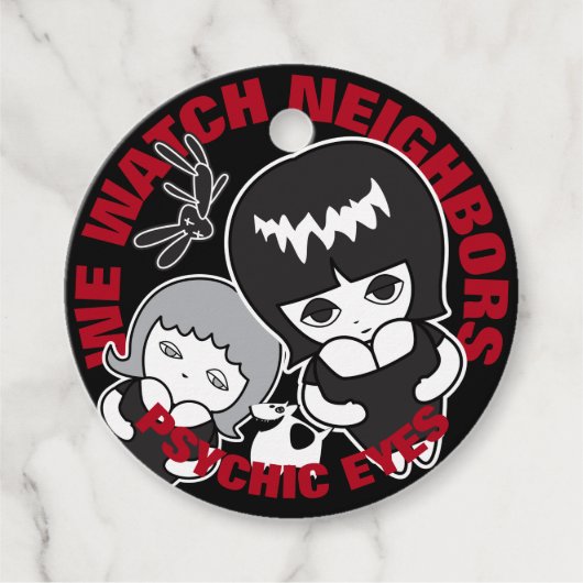 Psychische Augen Geschenkanhänger (Vorderseite)