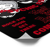 Psychische Augen leben Poster (Ecke)