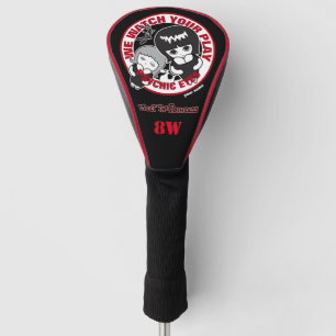 PSYCHISCHE AUGENDRUCKE GOLF HEADCOVER