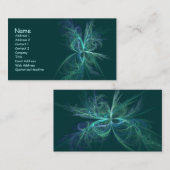 Psychische Energie-Fraktal Visitenkarte (Vorne/Hinten)
