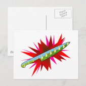 Psychische Ente Postkarte (Vorne/Hinten)