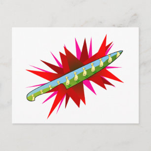 Psychische Ente Postkarte