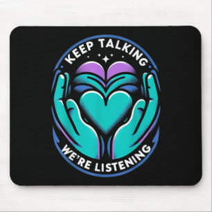 Psychische Erholung Reise Suicide Ptsd Awaren Mousepad