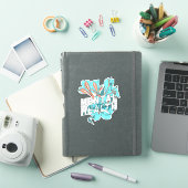 Psychische Gesundheit Aufkleber (iPad Hülle)