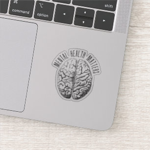 Psychische Gesundheit Aufkleber