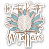 Psychische Gesundheit Aufkleber (Vorderseite)