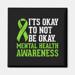 Psychische Gesundheit Awareness-Schleife: Nicht in Magnet