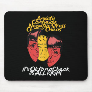 Psychische Gesundheit beendet das Stigma-Wissen üb Mousepad