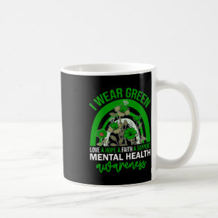Psychische Gesundheit beendet die Stigma Psycholog Kaffeetasse