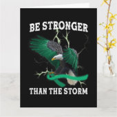 Psychische Gesundheit Bewusstsein Adler brechen St Karte (Gelbe Blume)