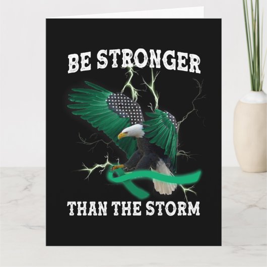 Psychische Gesundheit Bewusstsein Adler brechen St Karte (Vorderseite)