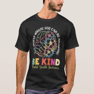 Psychische Gesundheit Bewusstsein Depression Suizi T-Shirt
