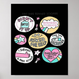 Psychische Gesundheit Bewusstsein für psychische G Poster