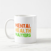 Psychische Gesundheit - Bewusstsein Kaffeetasse (Links)