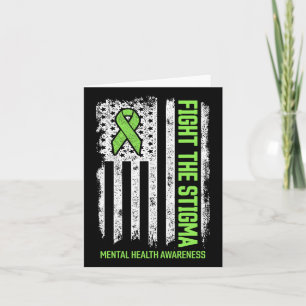 Psychische Gesundheit Bewusstsein Kampf gegen das  Karte