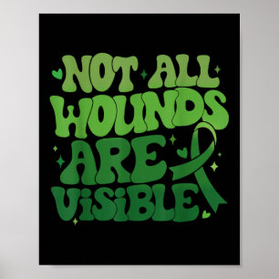 Psychische Gesundheit Bewusstsein Kampf gegen das  Poster