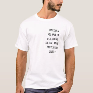 Psychische Gesundheit Bewusstsein manchmal muss ma T-Shirt