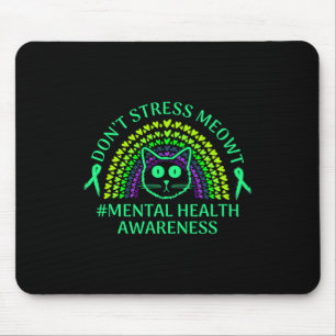 Psychische Gesundheit Bewusstsein nicht Stress Meo Mousepad