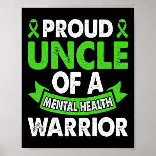 Psychische Gesundheit Bewusstsein Onkel des Kriege Poster