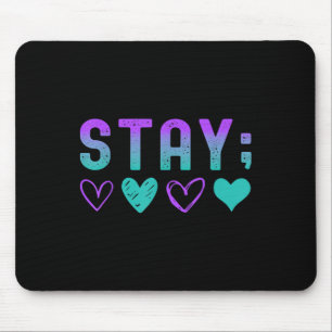 Psychische Gesundheit Bleibe Morgen braucht Bewuss Mousepad