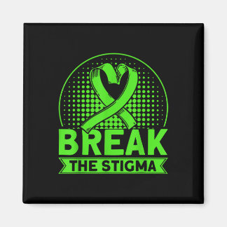 Psychische Gesundheit bricht das Stigma Mental Hea Magnet