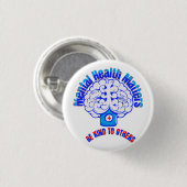 Psychische Gesundheit Button (Vorne & Hinten)