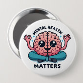 Psychische Gesundheit Button (Vorne & Hinten)