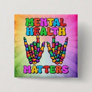 Psychische Gesundheit Button