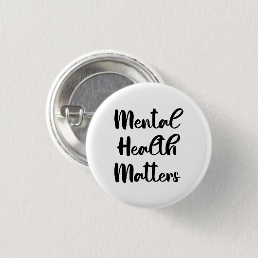 Psychische Gesundheit Button (Vorne & Hinten)